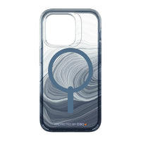 Gear4 iPhone 14 Pro Gear4 D3O Milan Snap Case - Blue Swirl-Eye-catching swirl/transparent design