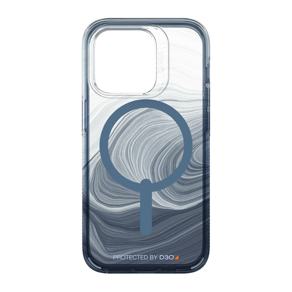 Gear4 iPhone 14 Pro Gear4 D3O Milan Snap Case - Blue Swirl