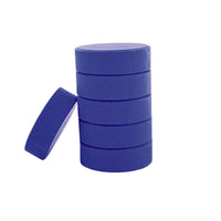 DBLG Import Tempera Paint Block - Bright Blue - 6 Pack-Made of pure pigment