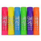 Kwik Stix Solid Tempera Paint Sticks - Neon Colours - 6 Packs of 6-No Cups, Smocks or Brushes