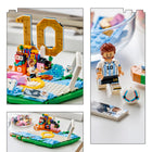 LEGO Editions Sports Soccer Highlights - Lionel Messi-The set includes a Lionel Messi minifigure and a collectible plaque