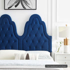 Modway Augustine Tufted Performance Velvet Twin Headboard - Navy-Assembly Required