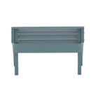 Backyard Lifestyles Footrest - Teal-The Beauty of Wood Without the Maintenance.