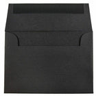 JAM Paper 4Bar A1 Premium Invitation Envelopes - 3 5/8 x 5 1/8 - Black Linen - 100 Pack-These envelopes are perfect to use for sending invitations, greeting cards, RSVP's, thank you cards, gifts for birthdays, graduations, holidays and more