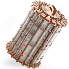 Mr.Playwood Labyrinth Scroll & Hole 3D Wooden STEM Puzzle - Set of 100-Eco-friendly 3D STEM model to assemble and customize at school or home