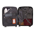 Air Canada Tokyo 20" Hardside Carry-On Spinner Luggage  - Black-Protective side feet