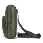 Champs Onyx Leather Sling Bag - Khaki-Inner slip pocket