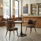 Zuo Brew Dining Chair - Brown/Walnut-Chair Weight Capacity: Supports up to 330 lb