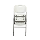 TygerClaw Durable Foldable Chair with Metal Frame-High density resin top withstands heavy impacts and outdoor weather