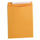 Staples Heavyweight Catalogue Envelopes with QuickStrip Flap - 10" x 13" - Kraft Brown - 50 Pack-QuickStrip closure fastens without moisture for easy use and a more efficient seal
