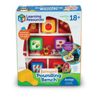 Learning Resources Barnyard Pounding Bench - Set of 2-Farmyard fine motor fun: Kids develop hand strength, coordination, and more essential fine motor skills as they hammer this toddler toy's pounding pegs!