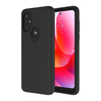 AXS PROTech Dual-Layered Anti-Shock Case with Military-Grade Durability for Motorola Moto G Power (2022) - Black-Shock resistant