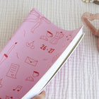 Letts Academic Weekly Planner - August to July - 8 1/4" H x 5 7/8" W - Joys Design - Multilingual-Mood trackers