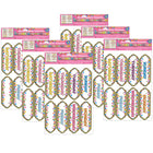 Ashley Productions Magnetic Die-Cut Timesavers & Labels - Confetti Days of the Week - 8 Per Pack - 6 Pack-Pre-labeled magnetic column header