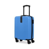 Bugatti Alexandria Collection 21.5" Hardside Carry-on – Blue-Made of lightweight and resistant Polycarbonate composite and ABS blend