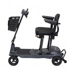 Monarch Genie Ultralight Folding Mobility Scooter - Black-Ultra lightweight 12 kg design supports easier lifting transport and storage