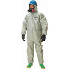 Dupont Personal Protection, Tychem 6000 Coveralls, 2X-Large, Grey-Colour: Grey