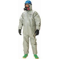 Dupont Personal Protection, Tychem 6000 Coveralls, 2X-Large, Grey-Colour: Grey