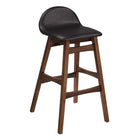 Modway Juno Wood Bar Stool - Brown - Set of 2-Mid Century Wood Bar Stool