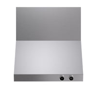 KUCHT KRH300-SS-C 30" 900 CFM Wall Mounted Range Hood with Digital Controls - Stainless Steel-New digital controls allow you to choose the right speed and light
