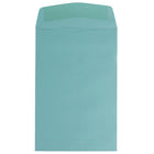 JAM Paper 6 x 9 Open End Envelopes, Aqua Blue, 1000 Pack (31287520B)-Gummed straight flap