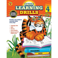 eBook: Brighter Child 704395-EB Daily Learning Drills - Grade 4-You will receive two emails: one confirming your entire order, and one with a "Download Software" buttonYou can download immediately or return to your email to download later