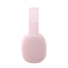 Basic Tech Wireless Over The Ear Headphones - Pink-10 playback hours