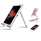 NuTech Multifunctional iPad Stand for Phones/Tablets and Laptops - Silver-Compatible with iPad, Galaxy Tab etc 7-10 inch Tablet