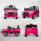 Qaba 12V Licensed Toyota Kids Electric RC Car - Pink-Three speed settings for various skill levels 