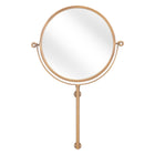 Zuo Bernis Mirror - Brass-Dimensions: 2.4" L x 19.3" W x 30.3" H