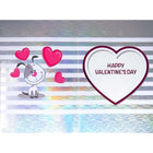 Rosedale Gold Valentine's Day Greeting Cards & Envelopes -5-1/2" x 8" - Dog - 6 Pack-Printed on premium uncoated paper