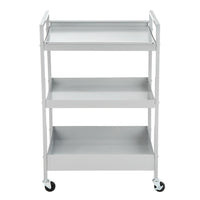 Union & Scale Rolling Cart - Grey-4 smooth-rolling wheels (2 lockable)