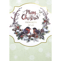 Mill Brook Studio Christmas Greeting Cards/Envelopes - 5-3/8" x 7-3/4" - From Both - 18 Pack-Premium quality greeting cards