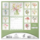 Mead 2027 Decorative Wall Calendar - 12" x 12" - Leah Bisch - Bilingual-Features full colour monthly artwork designed to enhance walls and shared spaces