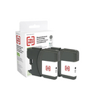Staples Brother LC612PKS Remanufactured Ink Cartridge - Standard Yield - Black - 2-Pack-Compatible with: Brother DCP-165C, DCP-375CW, DCP-385C, DCP-395CW, DCP-585CW; MFC-250C, MFC-255CW, MFC-290C, MFC-295CN, MFC-490CW, MFC-495CW, MFC-5490CN, MFC-5890CN, MFC-5895CW, MFC-6490CW, MFC-6890CDW, MFC-790CW, MFC-795CW, MFC-990CW, MFC-J220, MFC-J265w, MFC-J415w, MFC-J615w, MFC-J630w