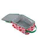 Thermos Icon Upright Lunch Bag - Strawberry Smiles-Stretch side mesh bottle pocket