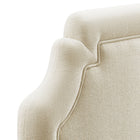 Modway Magnolia Upholstered Fabric Twin Size Headboard - Ecru-7