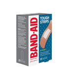 BAND-AID Brand TOUGH-STRIPSAdhesive Bandages, 20 Pack-Seals out dirt and germs