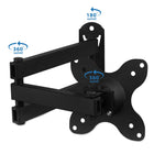 Mount-It! Full Motion Small TV Wall Mount-Swivel: 180 degrees