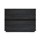 Manhattan Comfort Evelyn 32" Modern 1-Drawer Nightstand - Charcoal Grey-Home Assembly Required. All Hardware Included
