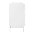 Modway Render 48" Double Sink Compatible Bathroom Vanity Cabinet - White-Soft-Close Doors