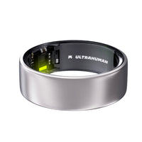 Ultrahuman Ring Air - Size 10 - Raw Titanium-The Ultrahuman Ring measures a wide range of metrics including sleep, activity, stress, heart health, movement, workouts, and recovery. Stay on top of your health and fitness goals with detailed insights to optimize your performance and well-being.