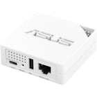 ASUS AX1500 Wireless Dual Band Wi Fi 6 Gigabit Travel Router - White-Comprehensive VPN features with multiple protocols supports