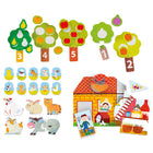 Headu 6 Intelligences Farm Games & Activities - Set of 72-Recognizing numbers