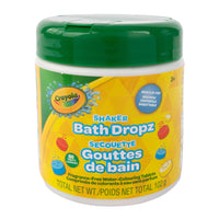 Crayola 60-Piece Shaker Bath Dropz Set-Make bath time a colourful splash with Crayola Bath Dropz