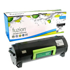 fuzion Lexmark 60F1X00 Remanufactured Toner - Extra High Yield - Black-Black