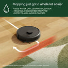 iRobot Roomba 105 Robot AutoEmpty Dock Combo-Blends in Beautifully. The Roomba 105 Combo robot's sleek look is inspired by modern design with beautiful finishes and textures that blend easily with home décor