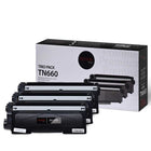 Premium Tone Brother TN660 Compatible Trio Pack-Pages Yield: 3x2600