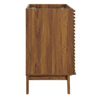Modway Render 24" Bathroom Vanity Cabinet - Walnut-Dual Soft-Close Doors