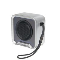 Edifier Ambient Light BT Portable IP67 Waterproof and Dustproof Speaker Deep Bass and Built-in Microphone - Silver-Equipped with a Φ43mm full-range driver featuring neodymium magnets and a Φ55mm passive radiator, the QS20 is powered by a high-efficiency Class-D amplifier. It delivers 6W RMS of dynamic sound with impactful bass—surprisingly powerful for its size
